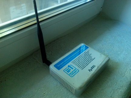 Wifi роутер Zyxel p-330W EE в хорошем состоянии
