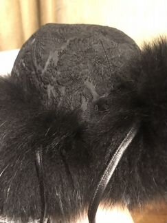 Боярка из песца и жаккарда