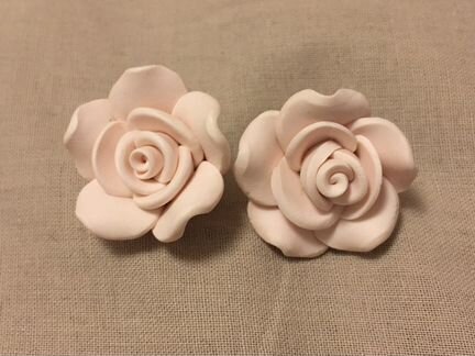 Серьги розочки