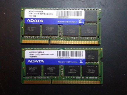 Adata 16Gb-DDR3-1333MHz