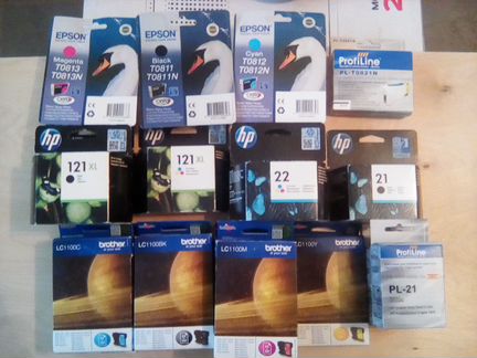 Катриджи Brother, HP, Epson, profiline