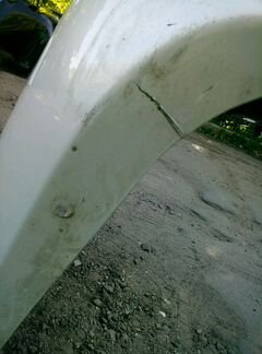 Задний бампер Toyota Land Cruiser 200 2016 год