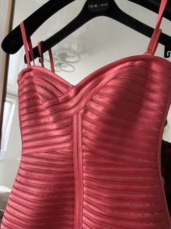 Платье коралловое MAX azria