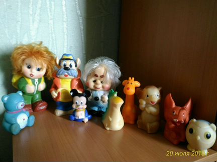 Резиновые игрушки