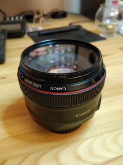 Объектив canon 50mm f1.2