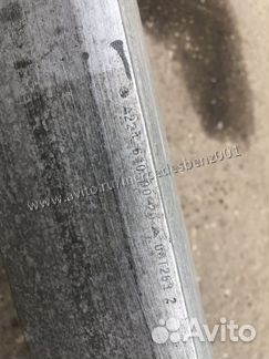 A2216100020 Mercedes усилитель зад бампера w221
