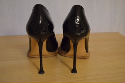 Классические черные туфли Gianmarco Lorenzi