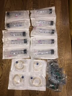 Шприцы 50 мл, проводники, бабочки