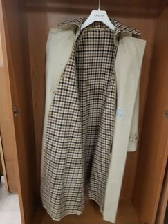 Тренч двубортный Aquascutum Aqua 5 винтаж