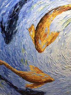 Картина “Золотые рыбки”