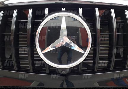 Решетка радиатора GT черная Mercedes GLE Coupe