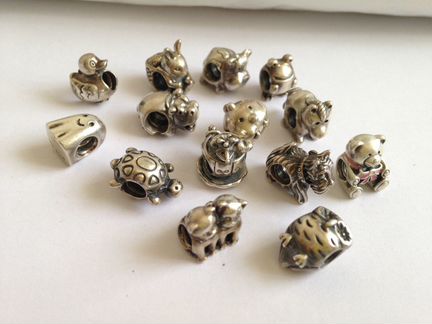 Браслеты шармы цепочки Pandora оригинал