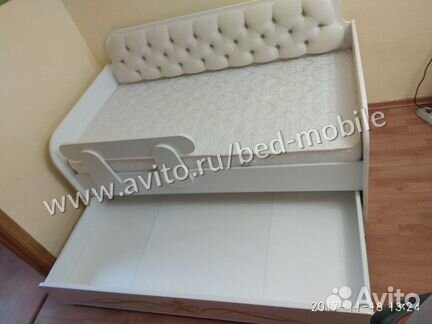 Кровать Классик белоснежная