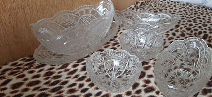 Хрустальная салатница