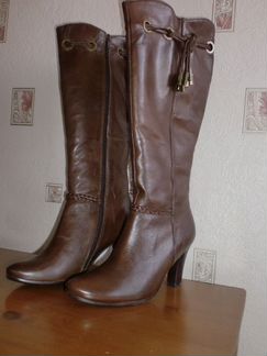 Новые зимние кожаные сапоги dumond 38 р-р