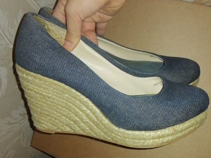 Туфли на танкетке Zara 37