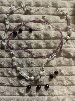 Ожерелье Чокер из бисера