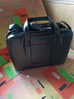 Кожаная деловая сумка Мерседес