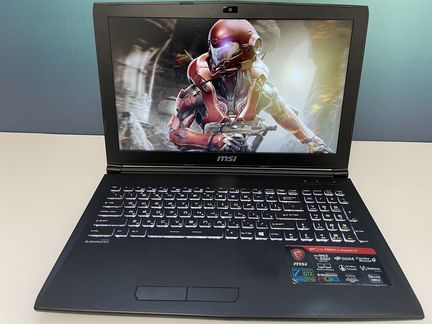 Игровой ноутбук MSI i7 16GB GTX