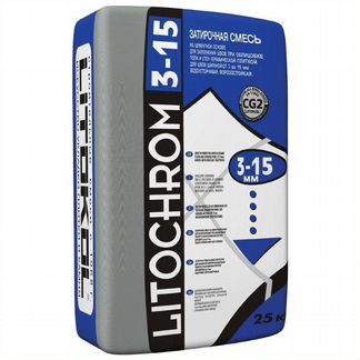 Litokol Litochrom 3-15 затирка для плитки