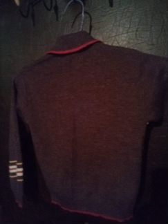 Кофта коричневая, шерстяная