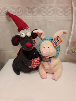 Игрушка Свинка + Мышка