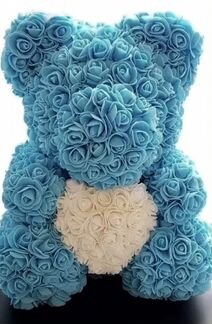 Мишка из роз