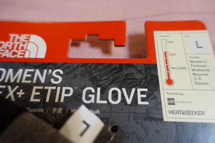 Перчатки с утеплит THE north face Apex р M новые