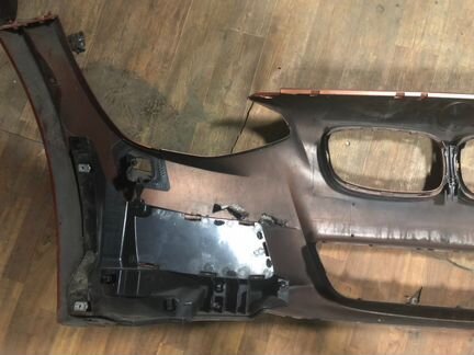 Бампер передний М пакет bmw F21 под омыватель