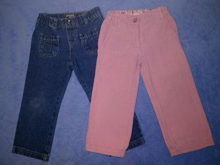 Джинсы для девочки 92-98