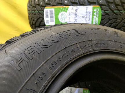 Pезина 185/65 R15 зимняя шипы Nokian новая