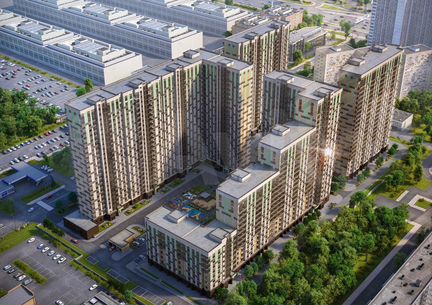 3-к квартира, 82.4 м², 4/22 эт.