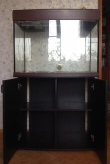 Продается аквариум (180 л) с тумбой