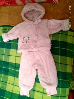 Костюм утепленный+ шапочка