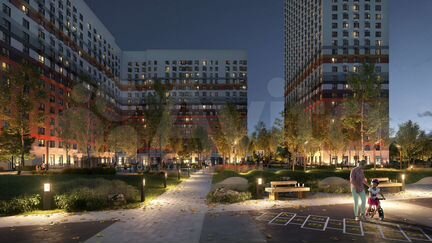 2-к квартира, 61.9 м², 6/16 эт.