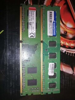 Оперативная память 2х2 ддр3 1333гц
