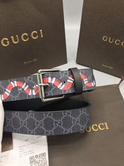 Ремень гучи змея