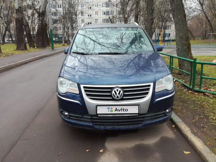 Volkswagen Touran 2.0 AMT, 2008, 120 000 км