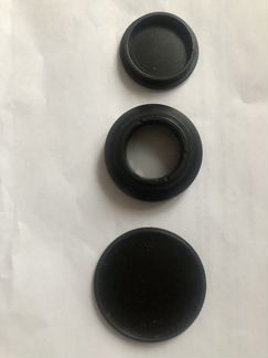 Комплект объектив с колпачками canon