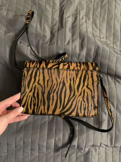 Сумка mango кожа