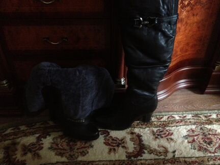 Сапоги Кожаные