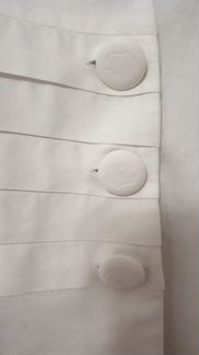 Белая итальянская блузка-рубашка 44 размер