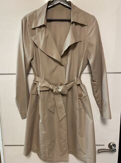Плащ тренч бежевый laredoute zara h&m mango