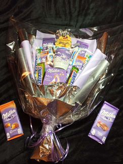 Сладкий букет Милка 72 см