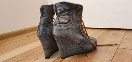 Ботинки женские зимние diesel