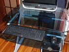 Компьютерный стеклянный стол объявление продам