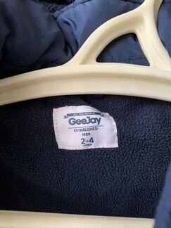 Куртка детская зимняя на мальчика 2-4 года