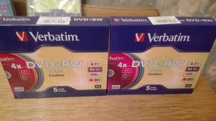 DVD+RW, DVD-RW, CD-RW Verbatim