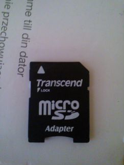 Продаю переходник от карты Transcend
