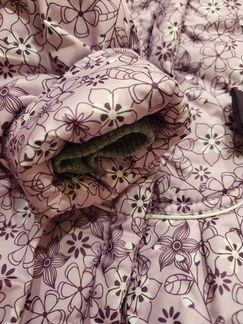 Новый зимний костюм для девочки 110 р-р